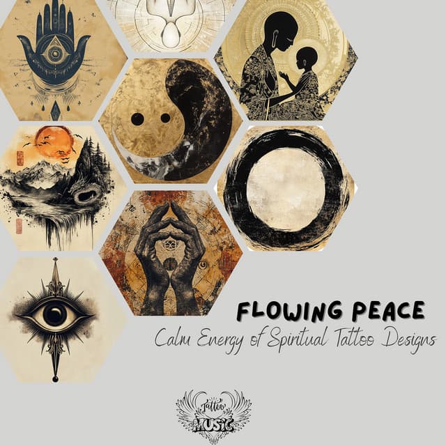 Flowing Peace: Calm Energy of Spiritual Tattoo Designs - Tattoo Music