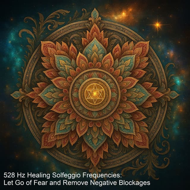 528 Hz Healing Solfeggio Frequencies: Let Go of Fear and Remove Negative Blockages - Solfeggio