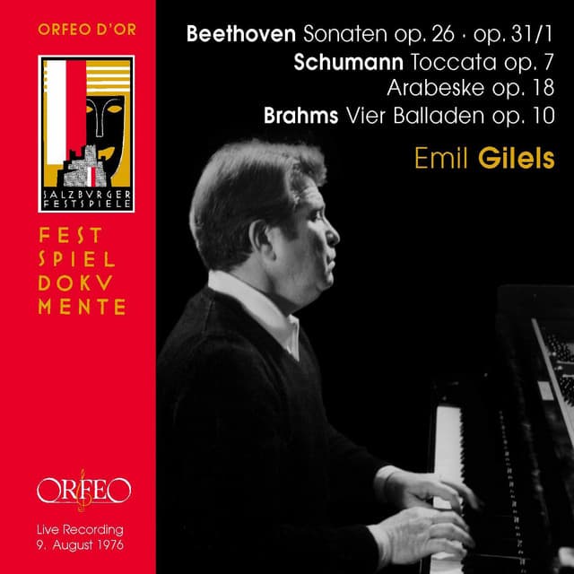 Beethoven, Schumann & Brahms: Piano Works - Emil Gilels