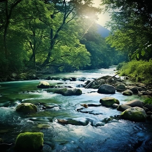 Focused Meditation: Water's Concentrated Flow - Calming Water