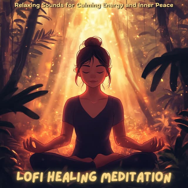 Lofi Healing Meditation - Relaxing Lo-Fi Music for Calming Energy and Inner Peace - Lo-Fi Serenity
