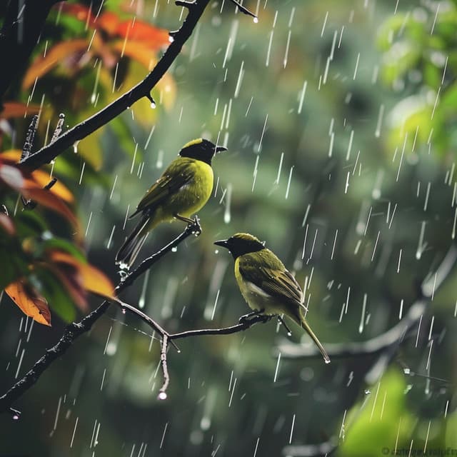 Binaural Rain and Birds: Nature's Harmonious Soundscape - Weather Experience