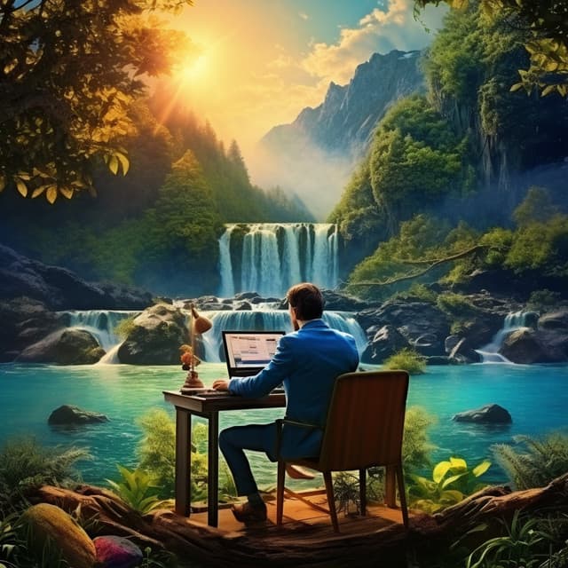 Eternal River Productivity: River's Productivity Melodies - Reading Music Sessions