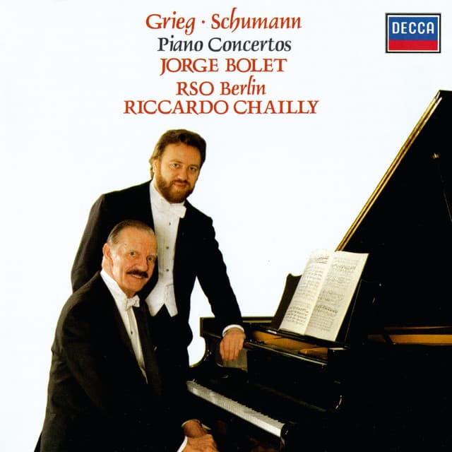 Grieg & Schumann: Piano Concertos - Jorge Bolet