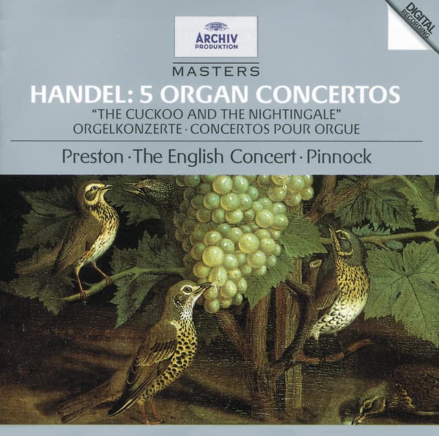 Handel: 5 Organ Concertos, HWV 290, 295, 308, 309, 310 - George Frideric Handel
