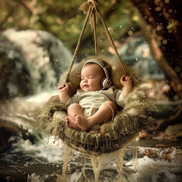 Stream's Cradle Song: Binaural Baby Peace - Baby Sleep Baby Sounds