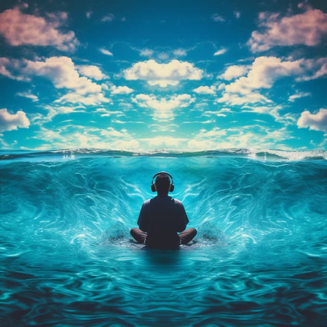 Binaural Ocean Meditation: Tranquil Wave Cadences - Binaural Beats Relaxation