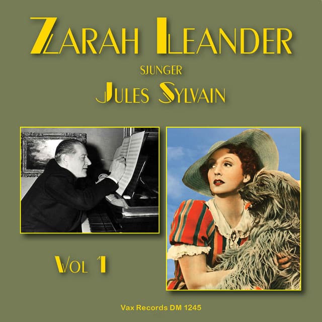 Zarah Leander sjunger Jules Sylvain, vol. 1 - Zarah Leander