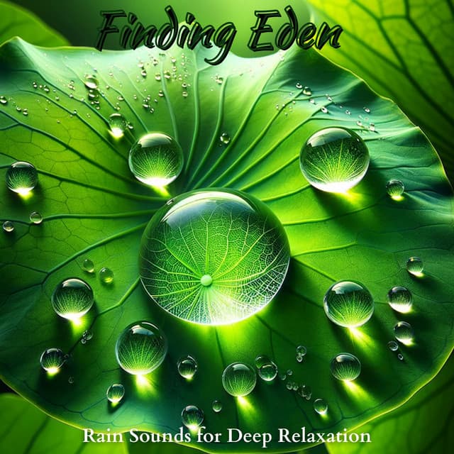 Finding Eden: Soft Music & Rain Sounds for Deep Relaxation, and Sleep - Healing Rain Sound Academy