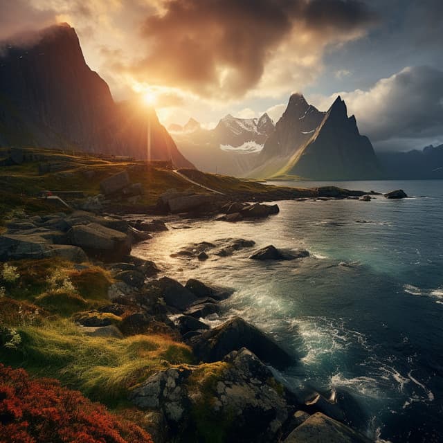 Ocean Hymn of Massage Melodies: Music for Stress Relief - Nature Night