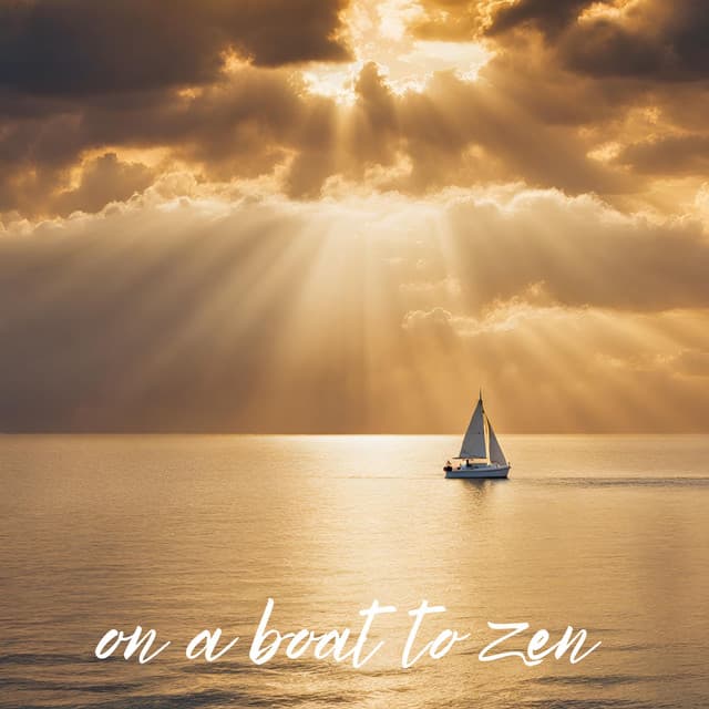 On a Boat to Zen: Calm Sea and Ocean Waves Sound for Meditation, Mindfulness and Zen Therapy - Meditation Songs Guru