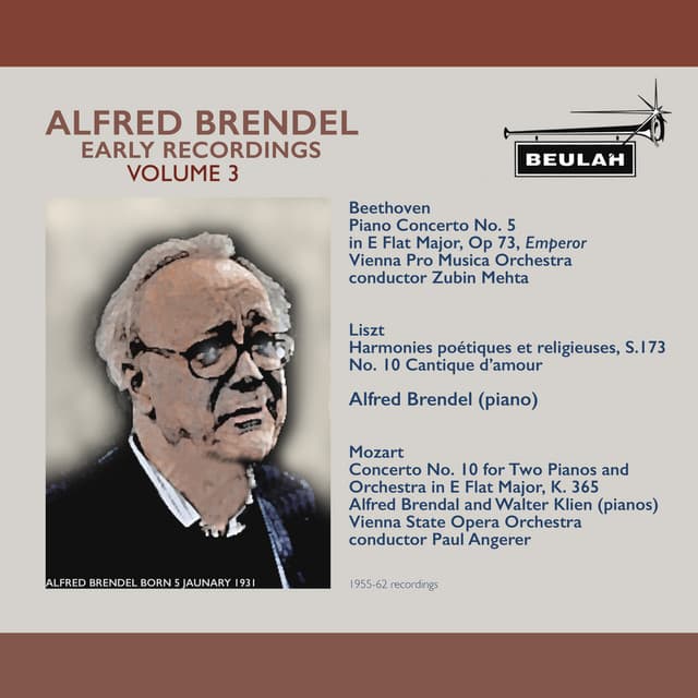 Alfred Brendel Early Recordings, Vol. 3 - Alfred Brendel