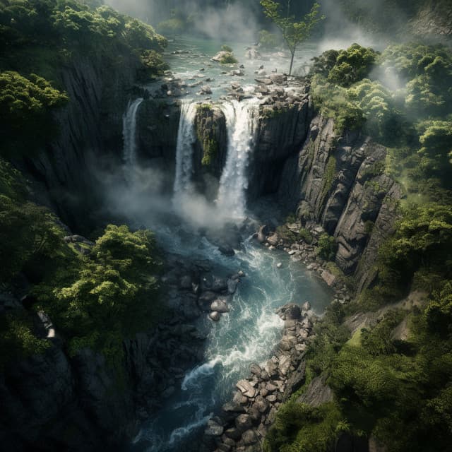 Waterfall Zen: Tranquil Sounds for Deep Meditation - Meditation Academy