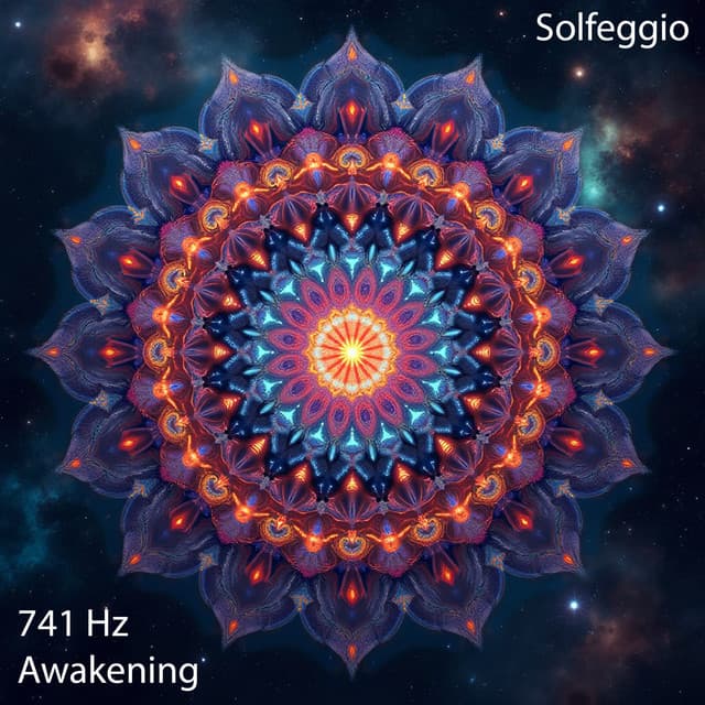 741 Hz Awakening Meditation: Detoxify Mind, Enhance Intuition & Clarity - Solfeggio