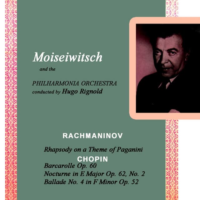 Rhapsody On A Theme Of Paganini - Sergei Rachmaninoff