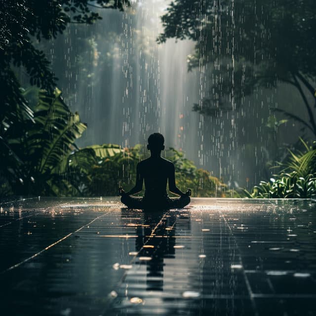 Meditation Harmony: Binaural Rain - Zen Meditation Garden