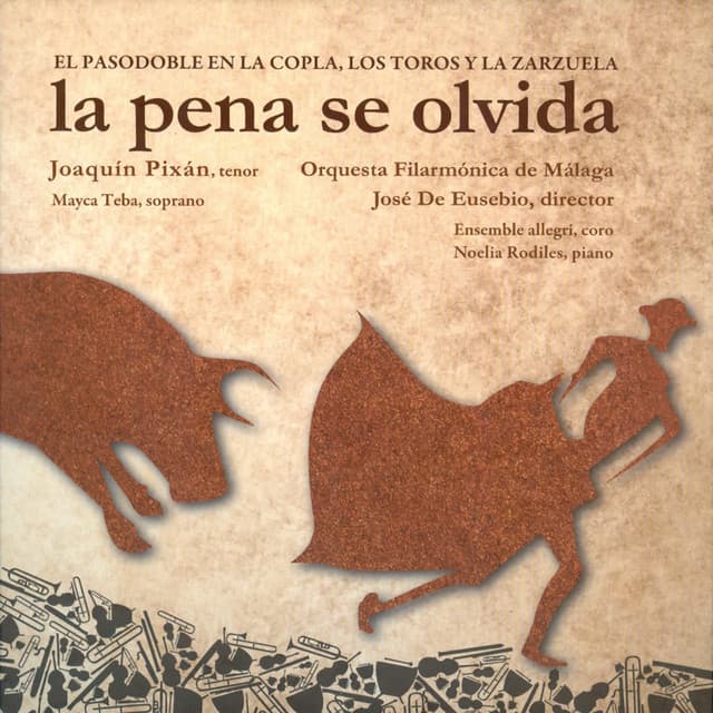La Pena Se Olvida. el Pasodoble en la Copla, los Toros y la Zarzuela - Joaquin Pixan