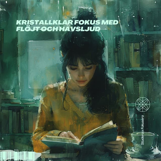 Kristallklar Fokus med Flöjt och Havsljud - Studera x Fokusera