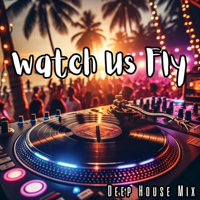 Watch Us Fly: Deep House Mix, Chill Out Electronic Music - Beautiful Sunset Beach Chillout Music Collection