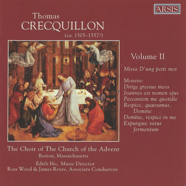 Crecquillon: Choral Works, Vol. 2 - Thomas Crecquillon