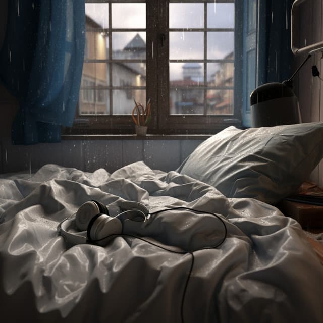 Rains Lullaby: Nighttime Drizzle Melody - Sunday Evening Music