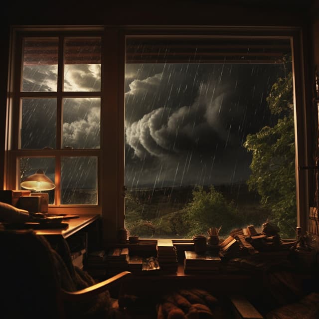 Sonidos De Truenos Para El Estudio: Música Para La Concentración - Grabaciones relajantes de la Naturaleza