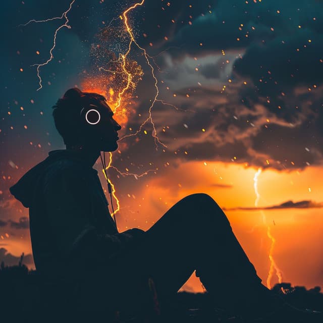 Relaxation Under Thunder: Binaural Peace - Relax My Puppy