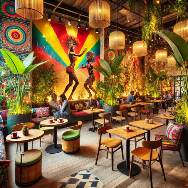 Samba in the Café: Bossa Nova Vibes for Chill Days - Cuban Latin Collection