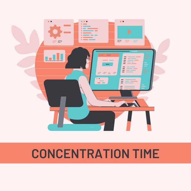 Concentration Music For Work - Concentration