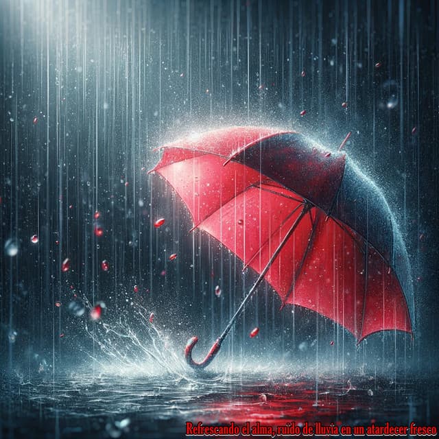 Refrescando el alma, ruido de lluvia en un atardecer fresco - Ruido de Lluvia