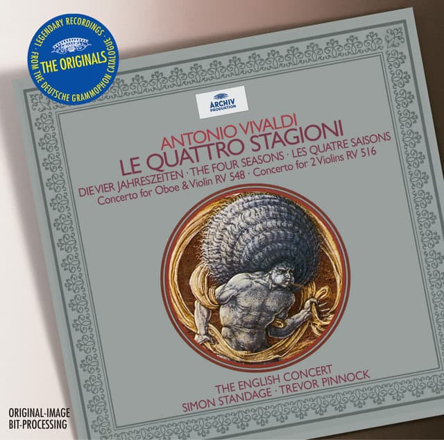Vivaldi: The Four Seasons; Concerto for Oboe & Violin RV 548; Concerto for 2 Violins RV 516 - Antonio Vivaldi