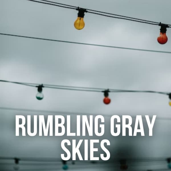 Rumbling Gray Skies - Coffee Shop Jazz Relax