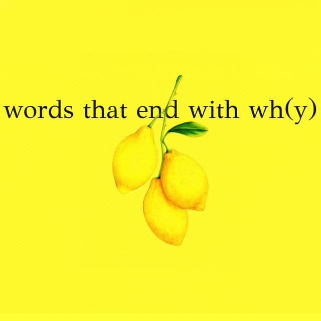 words that end with wh - HOAX
