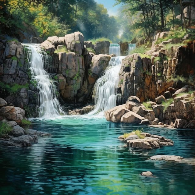 Flujo Sereno Binaural: Aguas Relajantes - Delta Ondas Puras