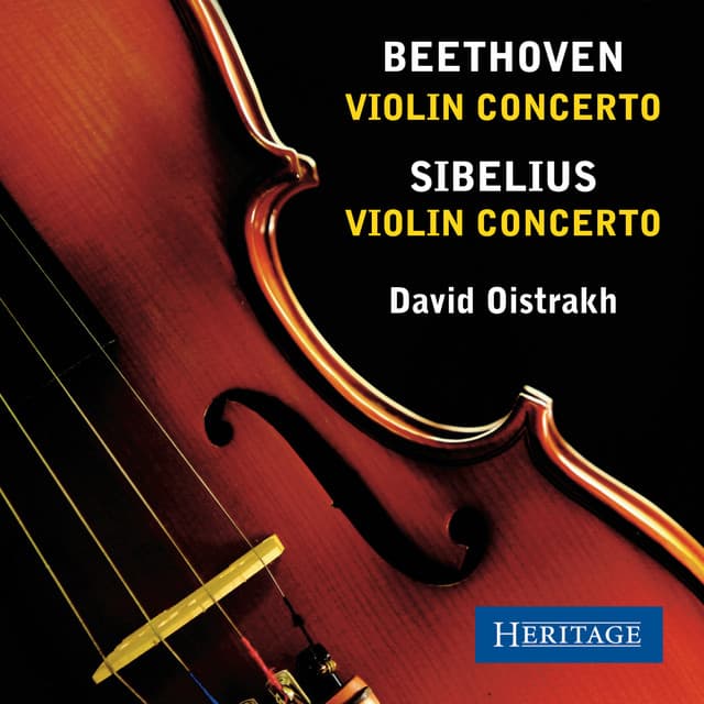 Beethoven and Sibelius Violin Concertos - David Oistrakh