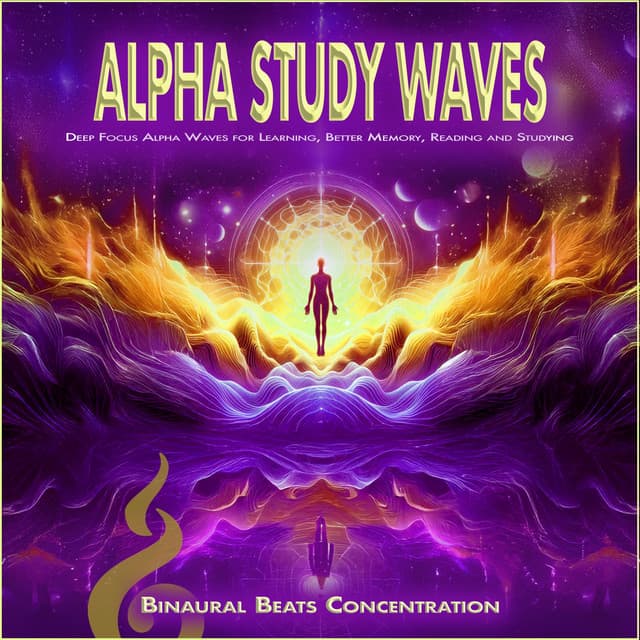 Alpha Study Waves: Deep Focus Alpha Waves for Learning, Better Memory, Reading and Studying - Study Alpha Waves