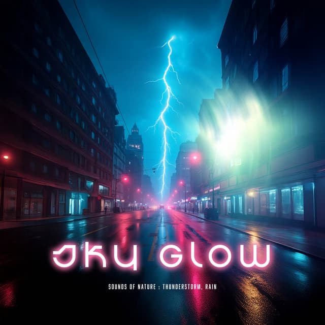 Sky Glow - Sounds Of Nature : Thunderstorm, Rain