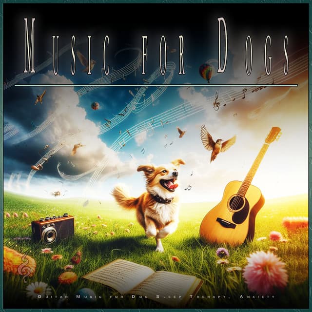 Music for Dogs: Guitar Music for Dog Sleep Therapy, Anxiety - Dog Music Dreams