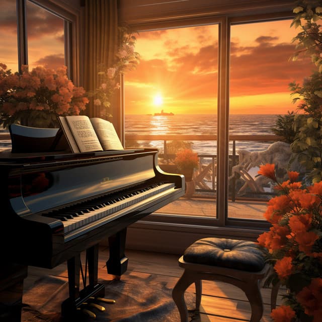 Ecos De Armonía: Dialogos Melódicos Del Jazz De Piano - Piano de salón suave