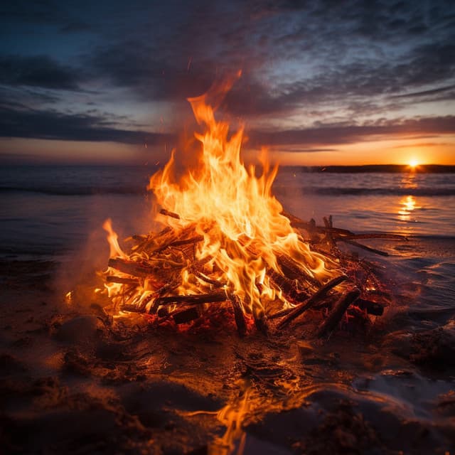 Relajación Del Fuego: Melodías De Calor Y Serenidad - Orquesta de la Naturaleza