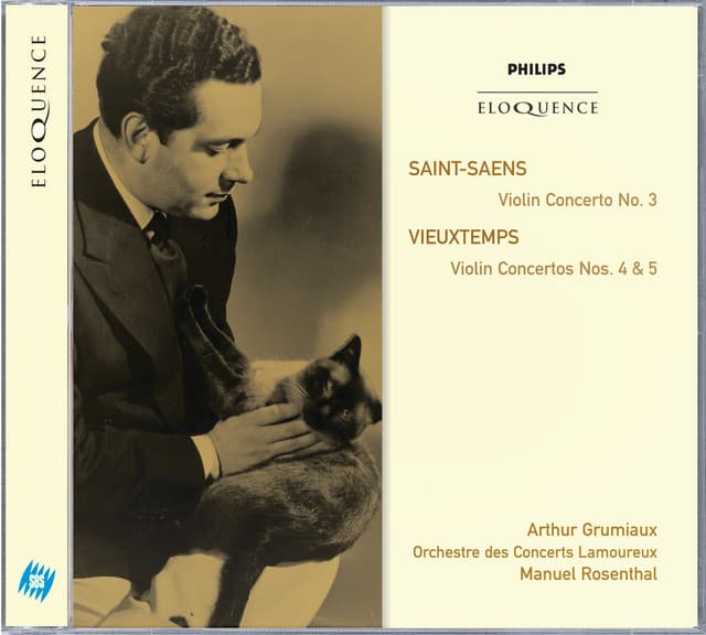 Saint-Saëns: Violin Concerto No.3; Vieuxtemps: Violin Concertos Nos.4 & 5 - Arthur Grumiaux