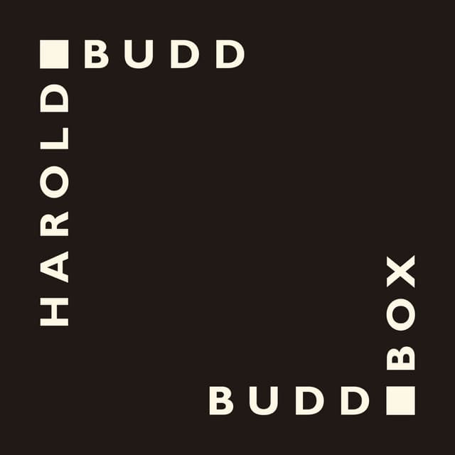 Budd Box - Harold Budd