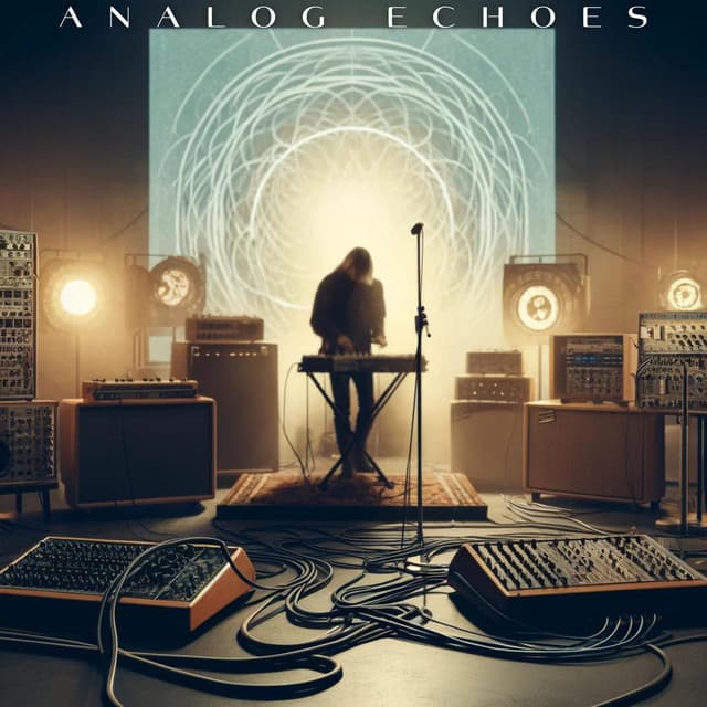 Analog Echoes: Synthwave Serenity - Synthwave Chillout Vibes