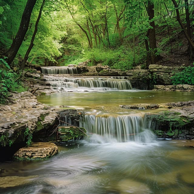 Flujo Sereno Del Agua: Sonidos Binaurales Para Dormir - Dormir Cayendo Del Cielo