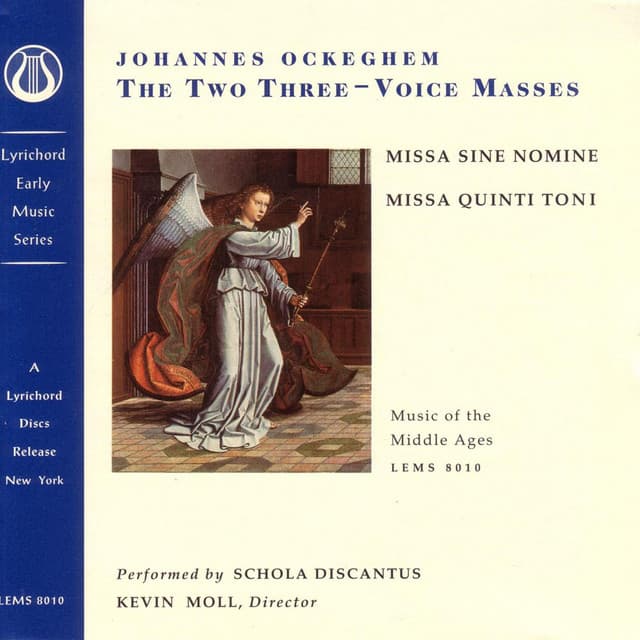 Ockeghem-Missa Sine Nomine/Quinti Toni - Johannes Ockeghem