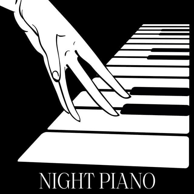 Night Piano: Music for Sleep and Restful Nights - Deep Sleep Hypnosis Masters