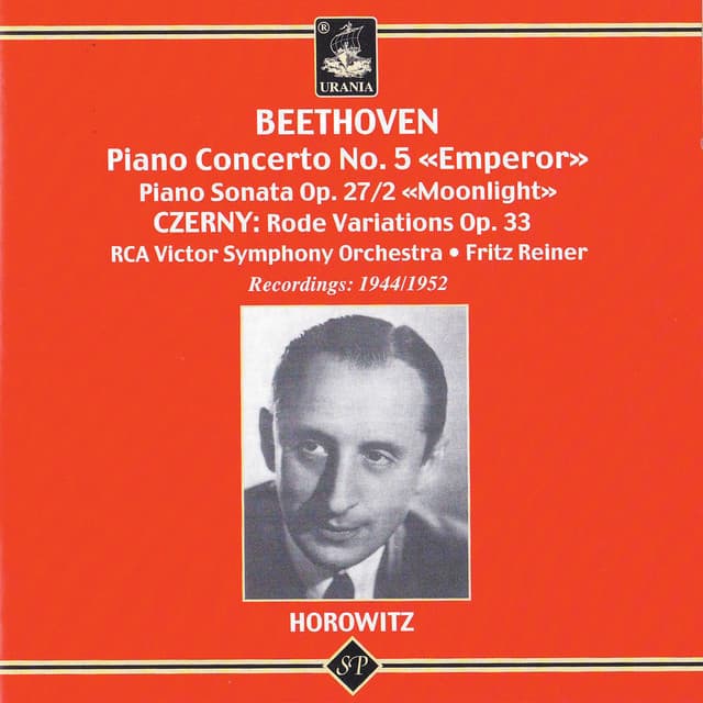 Vladimir Horowitz Plays Beethoven and Czerny - Vladimir Horowitz