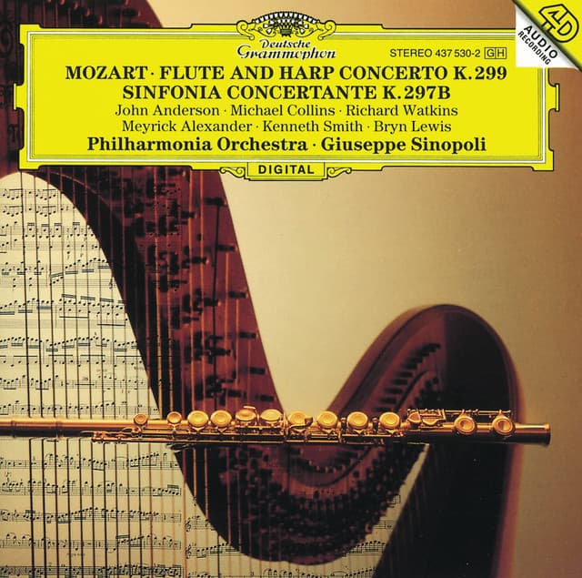 Mozart: Flute & Harp Concerto K.299; Sinfonia concertante K.297b - Wolfgang Amadeus Mozart