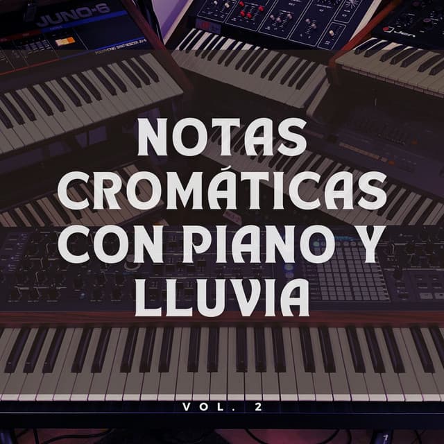 Notas Cromáticas Con Piano Y Lluvia Vol. 2 - Cafetería Jazz Piano Escalofriante