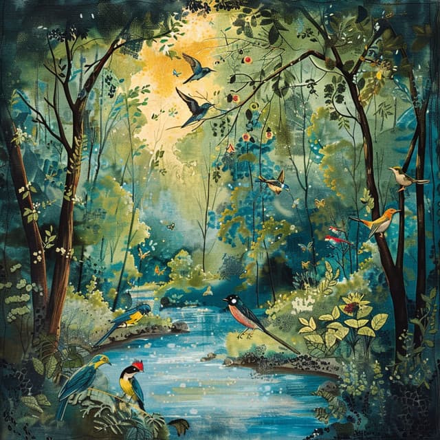 Wings and Waves: Birds Binaural Symphonies - 80 88 Hz - Ampinomene